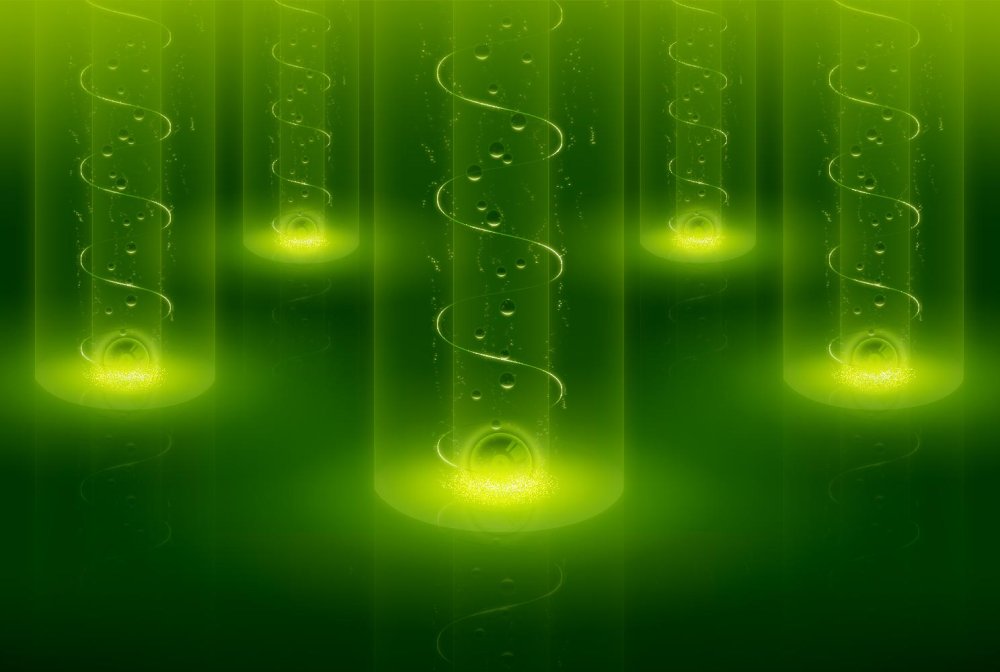 Красивый фон бледно зеленый с подсветкой