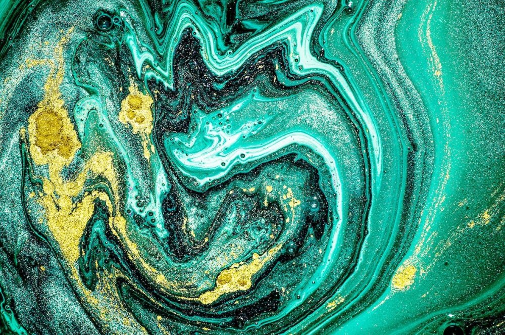 Malachite Gold мрамор