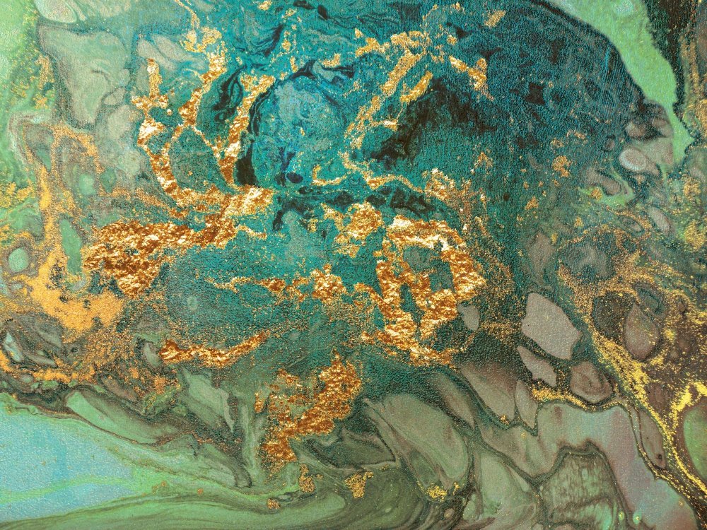 Изумрудный золотой мрамор