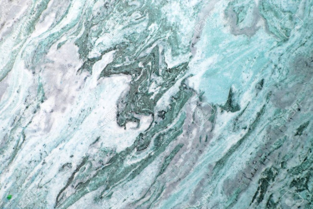 Сине зеленый мрамор