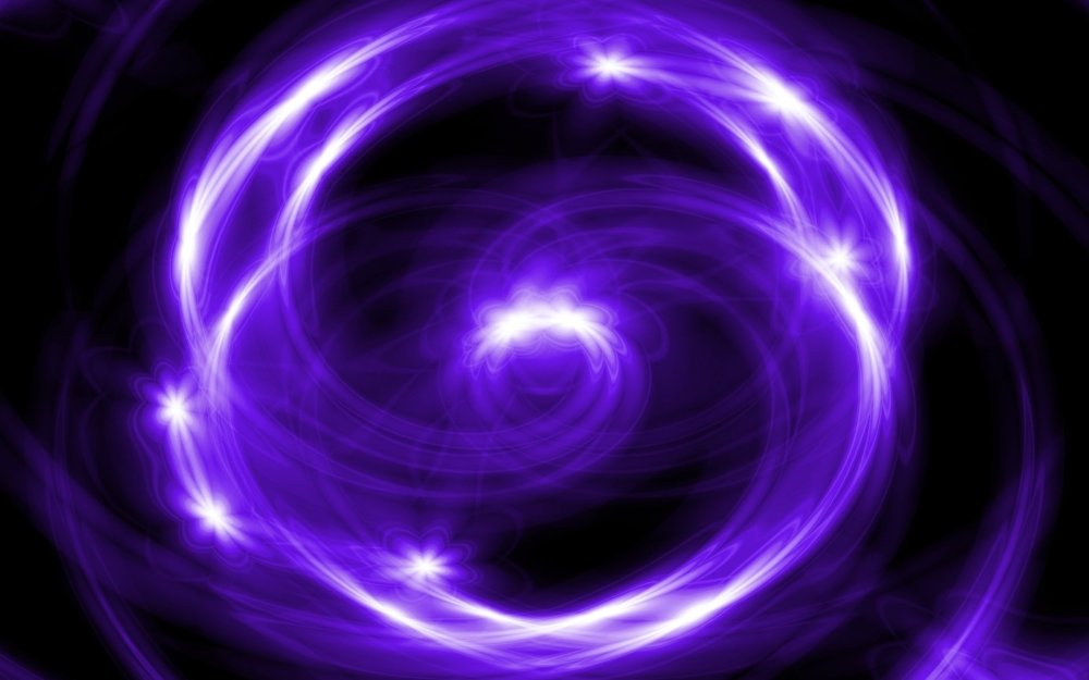 Фиолетовое свечение