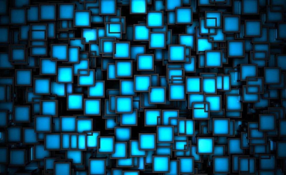 Неоновый квадрат