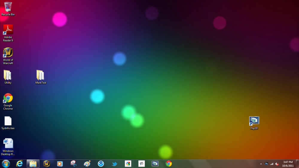 Рабочий стол Windows