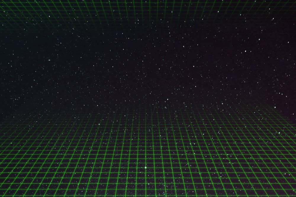 Ретро Вейв сетка