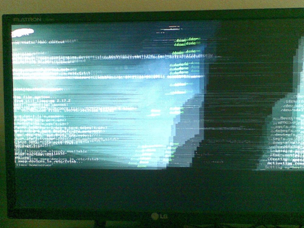 Размытое изображение на мониторе