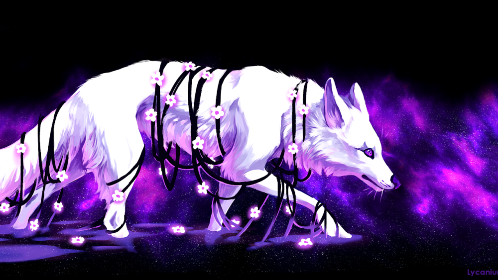 Обои на рабочий стол аниме животные