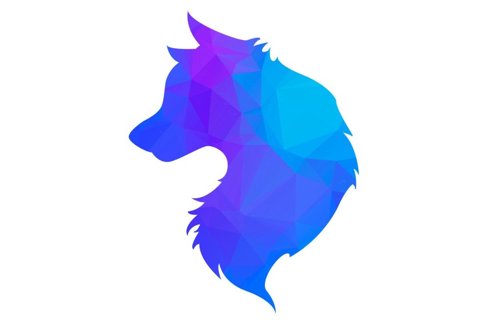 Ретровейв волк