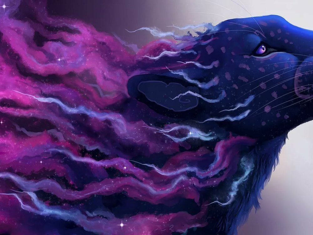 Фиолетовый Лев