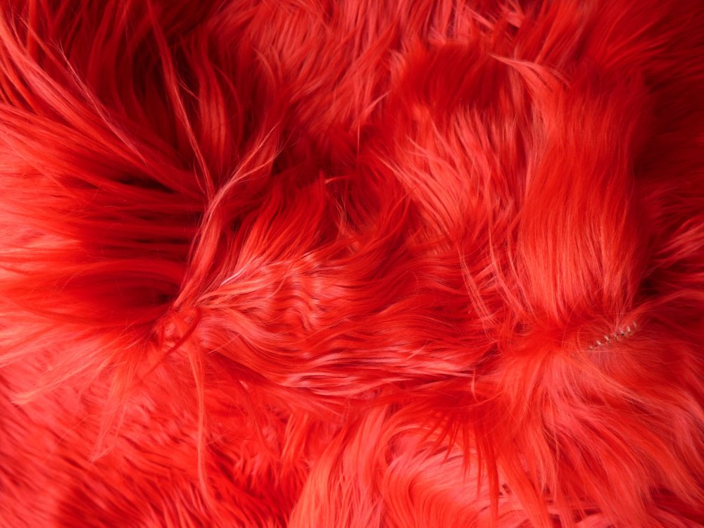 Красная шерсть текстура