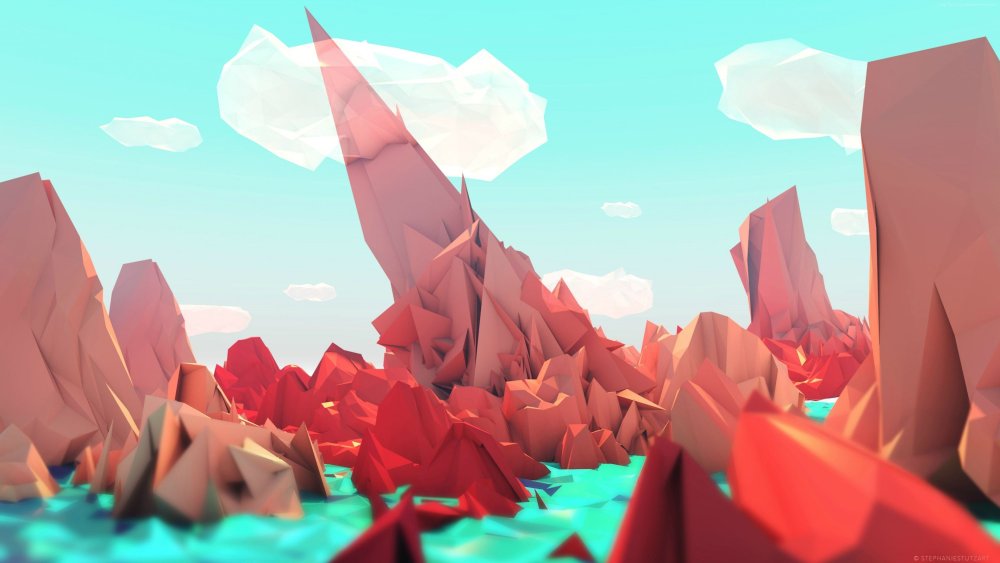 Low Poly стиль