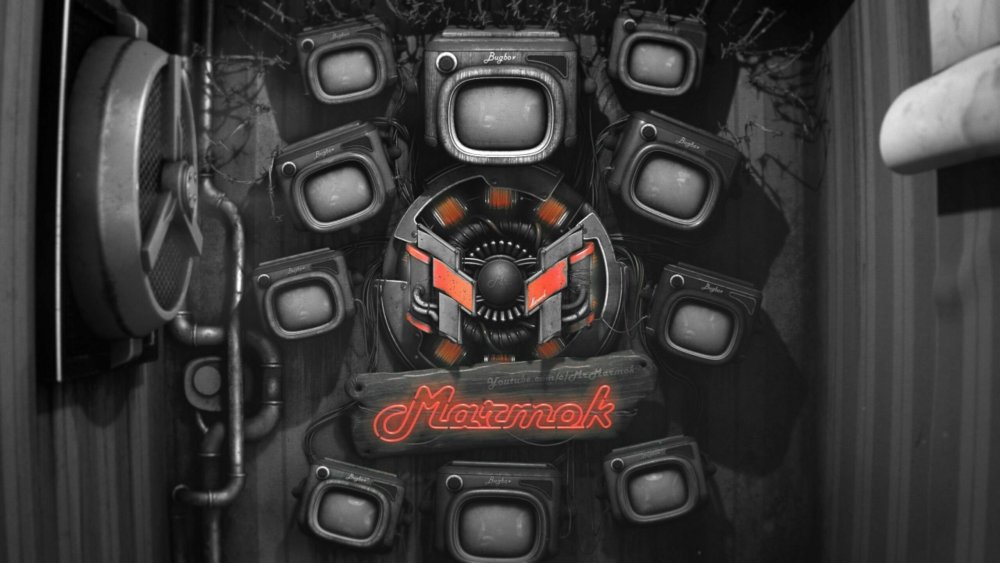 Неоновый рабочий стол