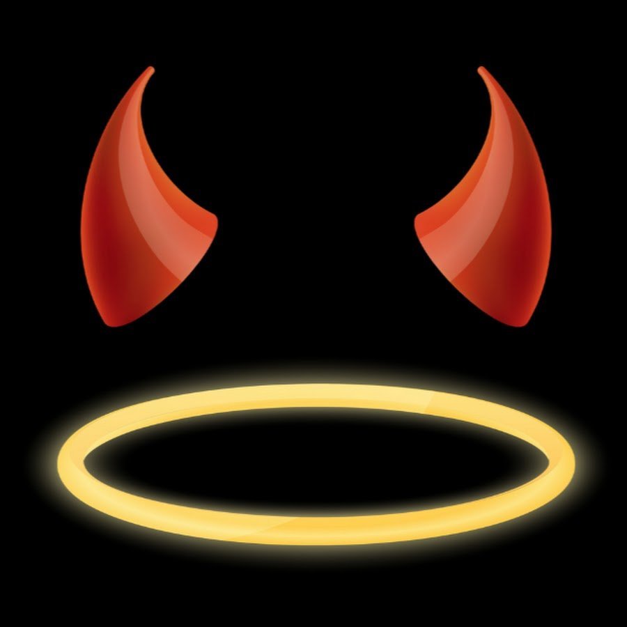 Нимб на черном фоне