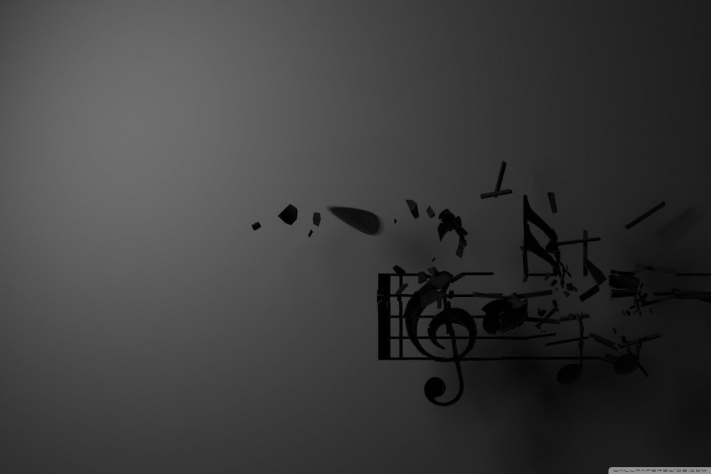 Обои в стиле музыки