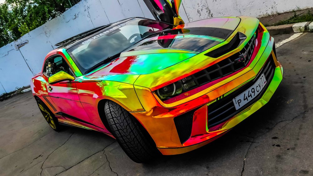 Шевроле Камаро 2020 хамелеон