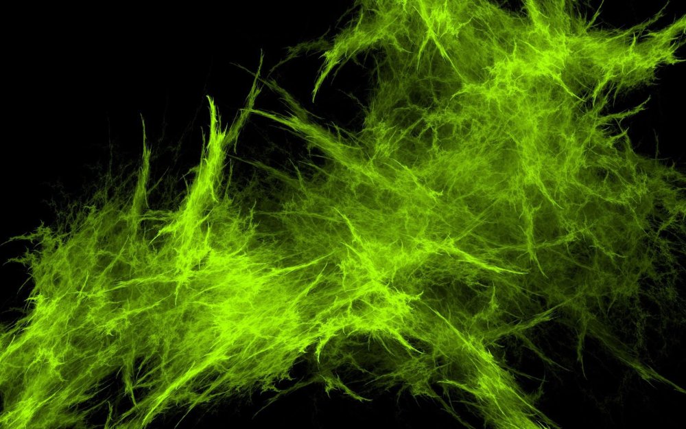 Зеленый дым эффект