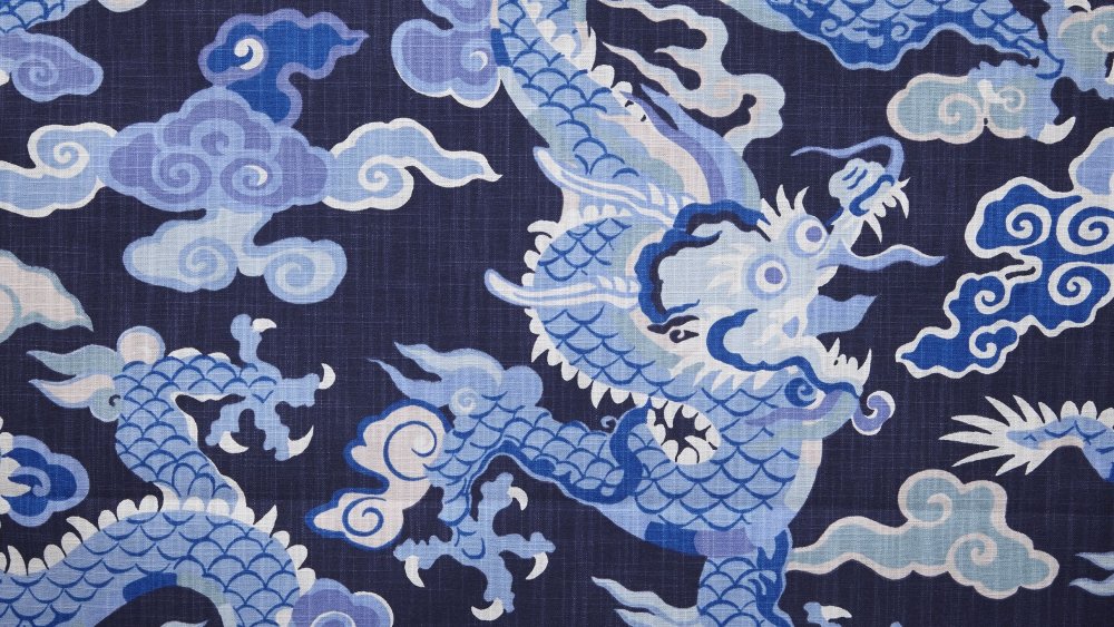 Китайский дракон паттерн