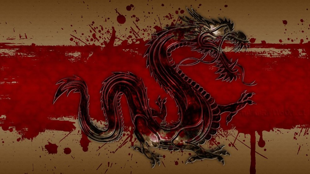 Фон для рабочего стола дракон