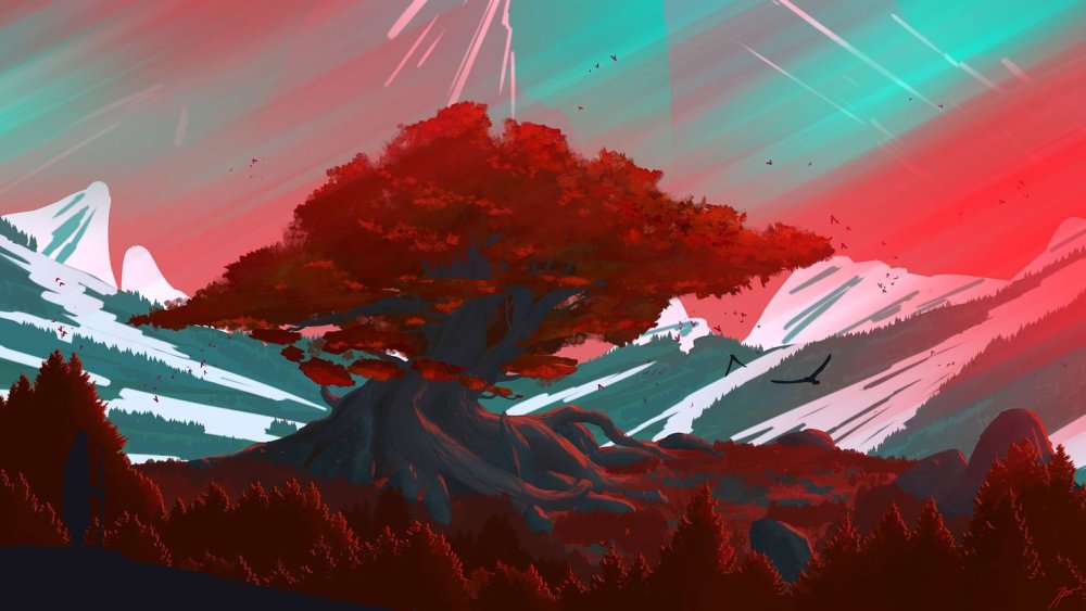 Арт пейзаж Минимализм