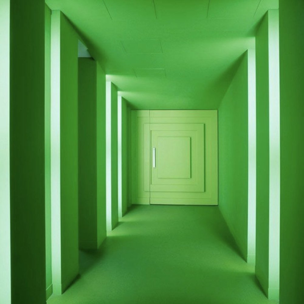 Салатовая подсветка в комнату