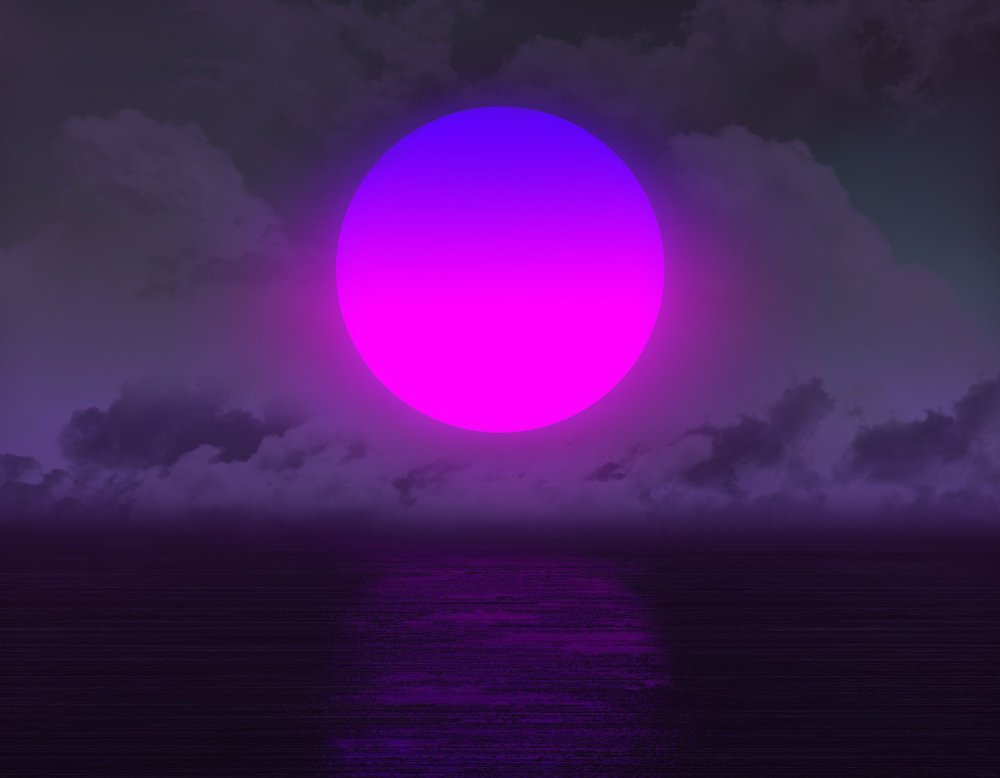 Неоновая Луна