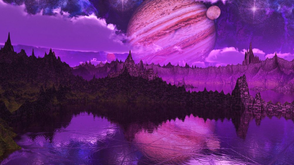 Фиолетовые горы