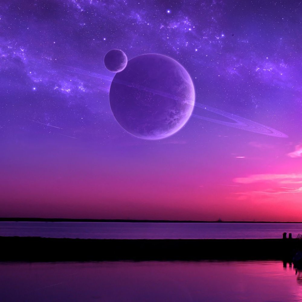 Сиреневая Луна