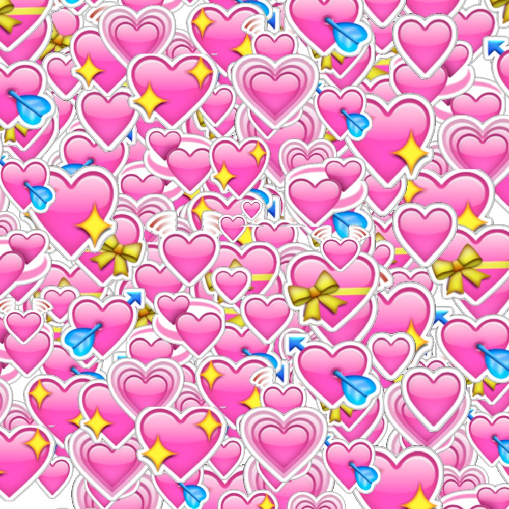 Фон с сердечком по середине