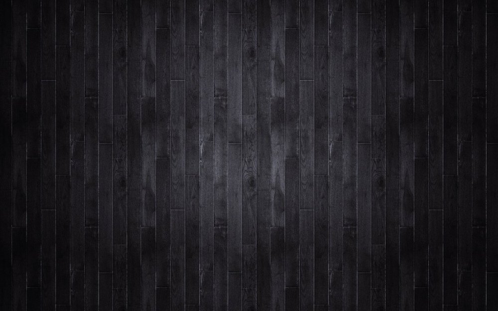 Черный паркет