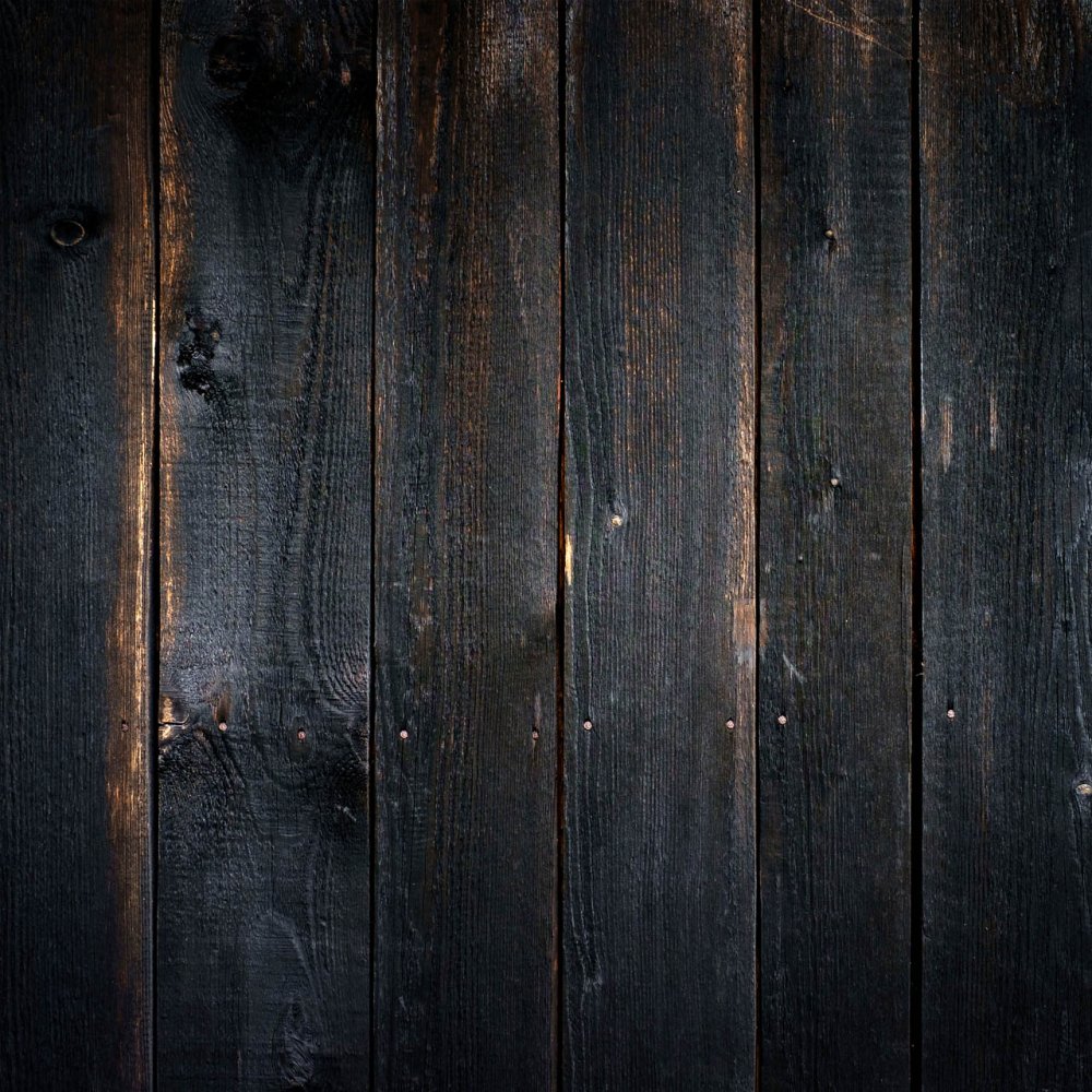 Черный паркет