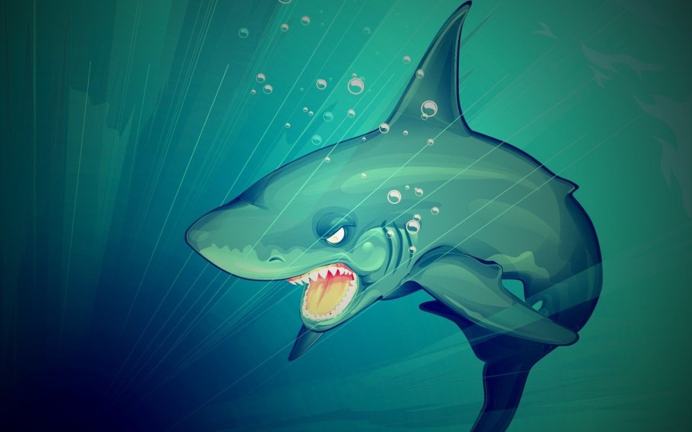 Заставки на телефон прикольные живые обои с акулами
