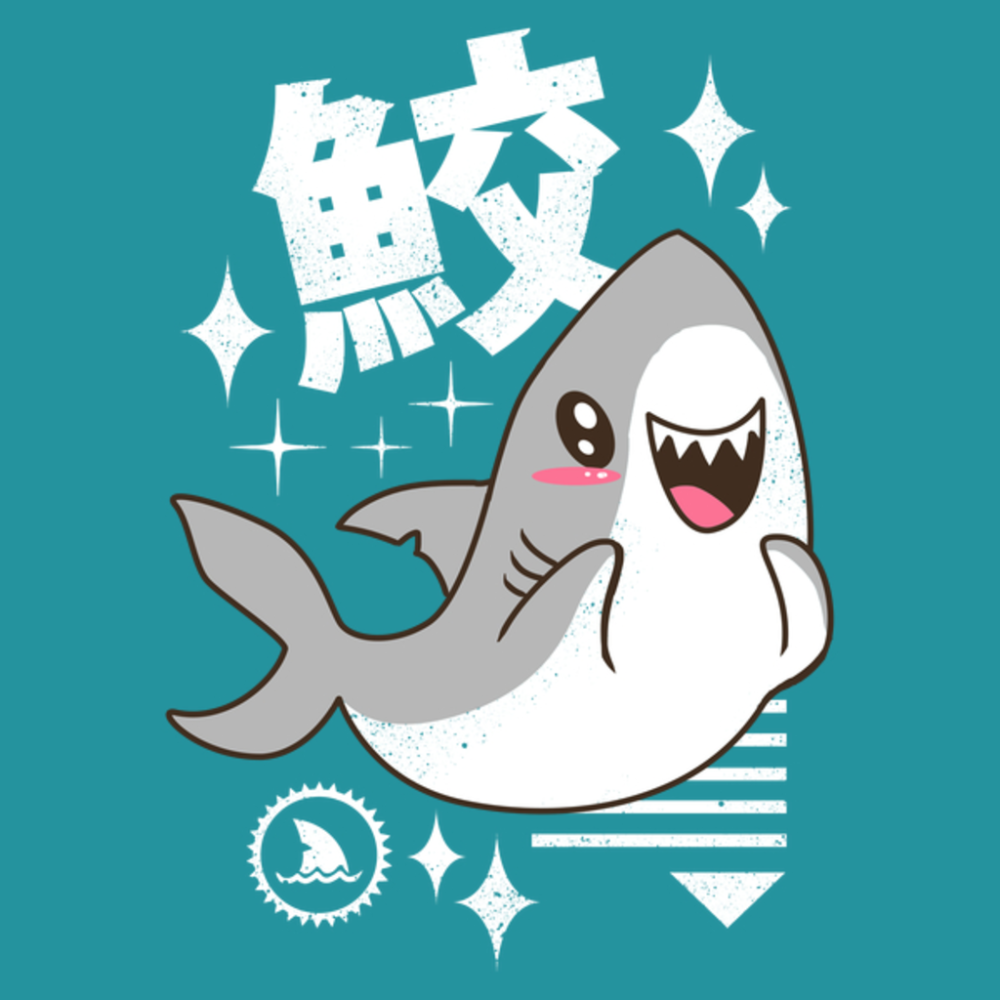 Акула арт милый