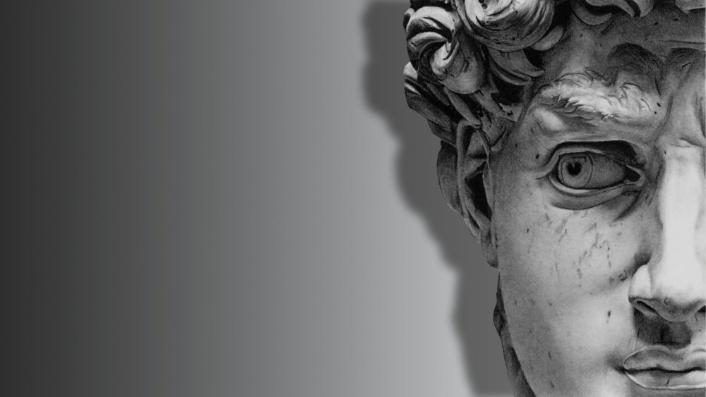 Давид Statue Black