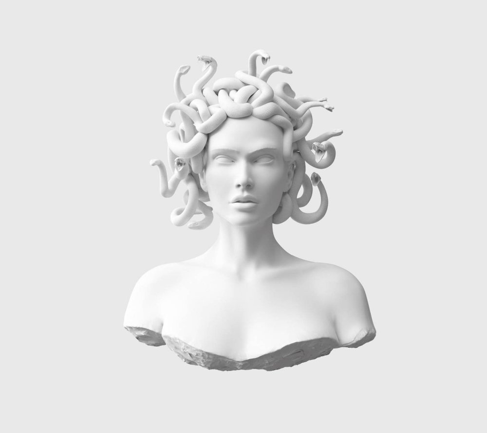 Медуза Горгона скульптура