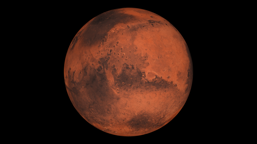 Фон для презентации по астрономии Марс