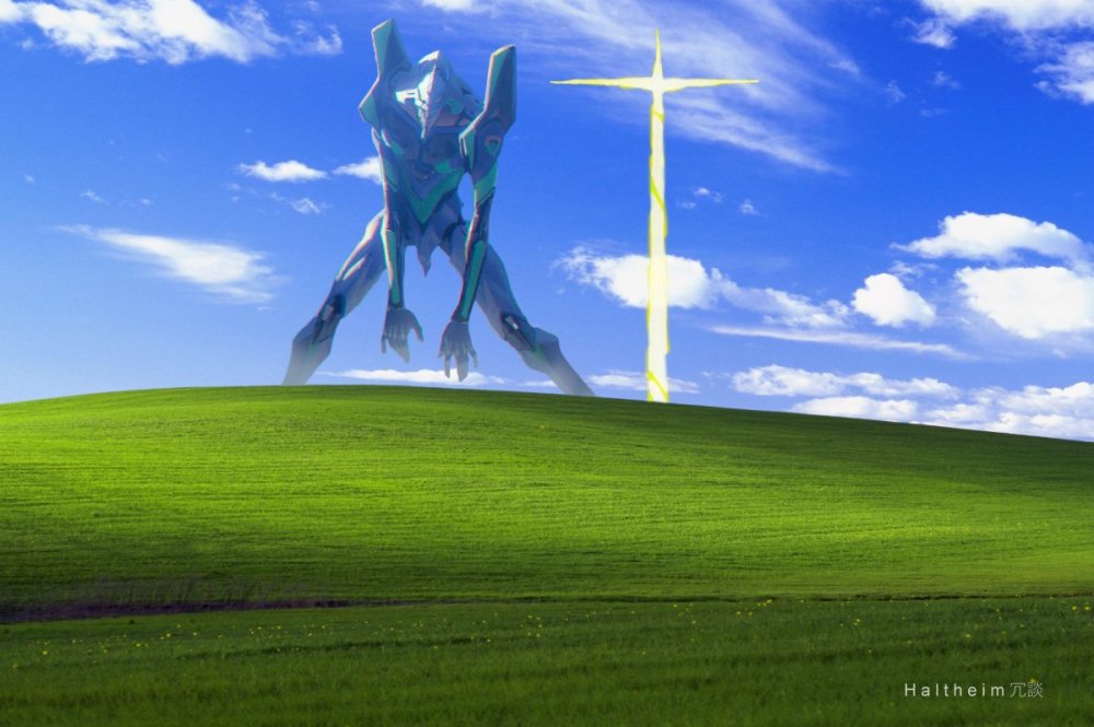Windows XP Evangelion