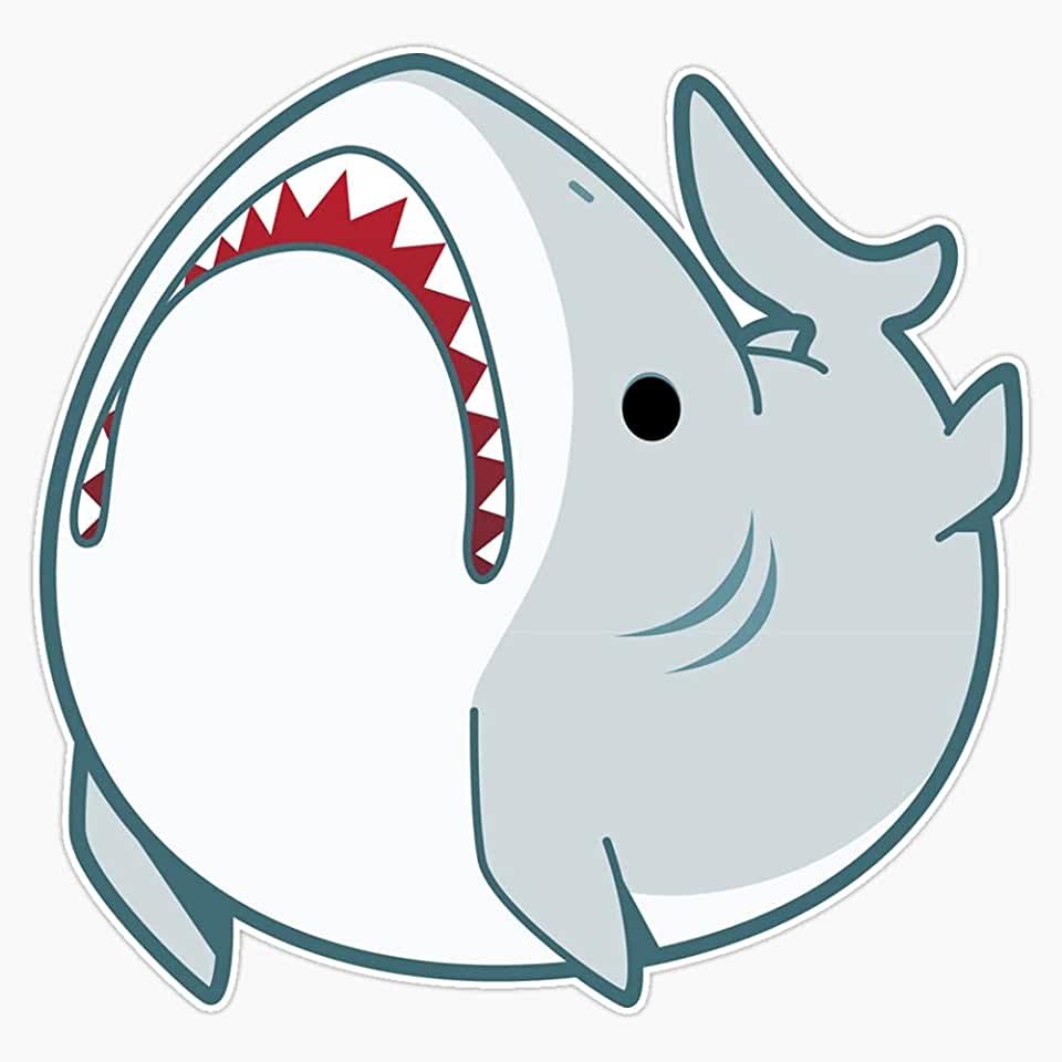 Акула в графике