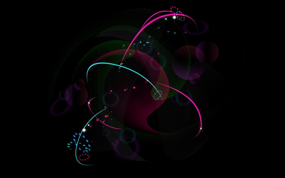 Темные красочные обои