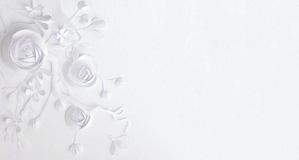 Белый цвет обои