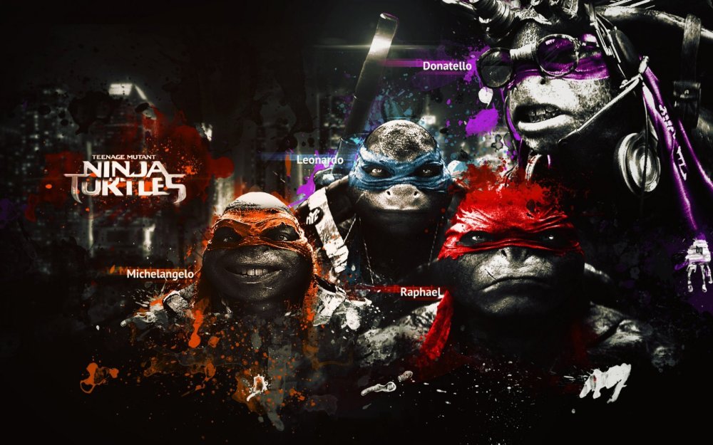 Черепашки ниндзя заставка