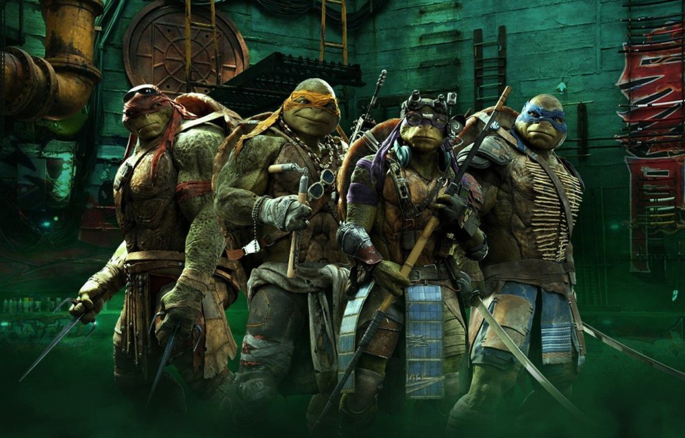 Черепашки ниндзя Минимализм