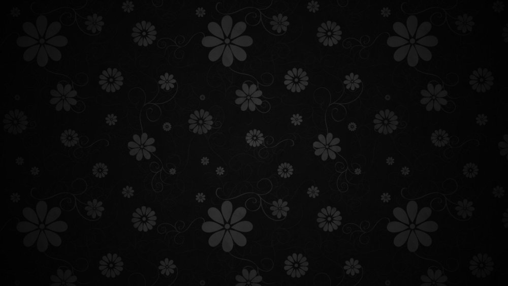 Маленькие рисунки на черном фоне