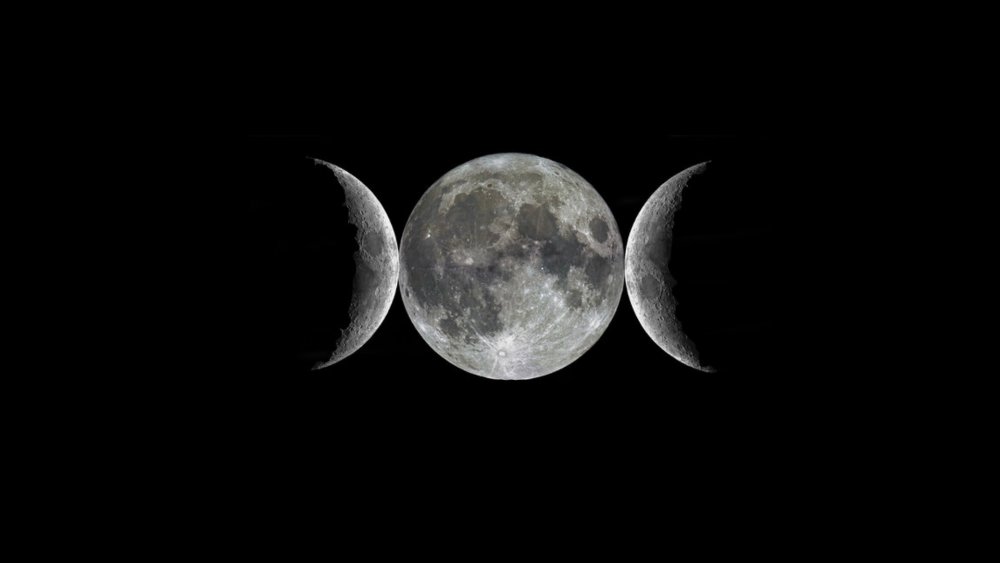 Луна Эстетика обои