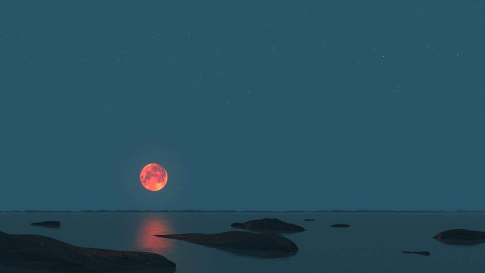 Ночное море