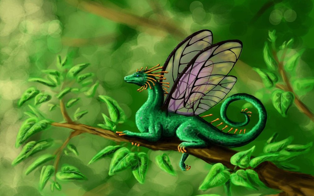 Волшебные драконы