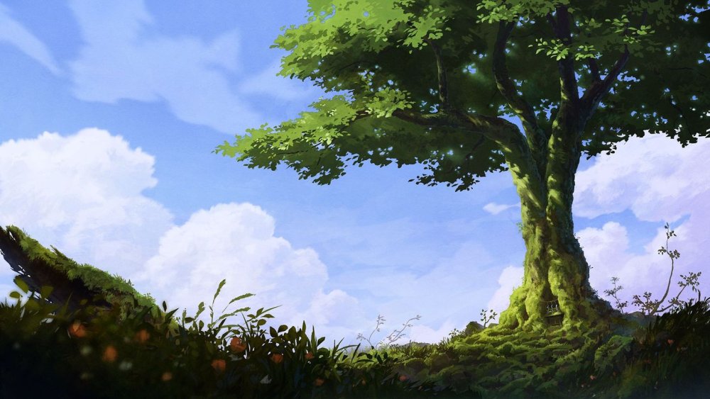 Аниме дерево