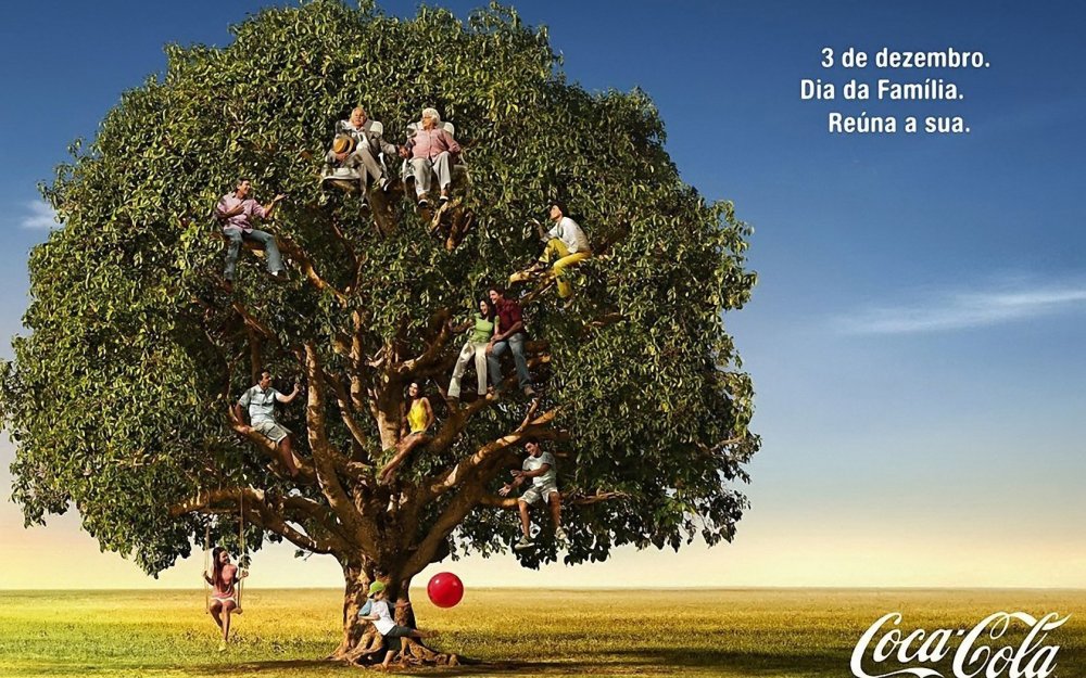 Синее дерево