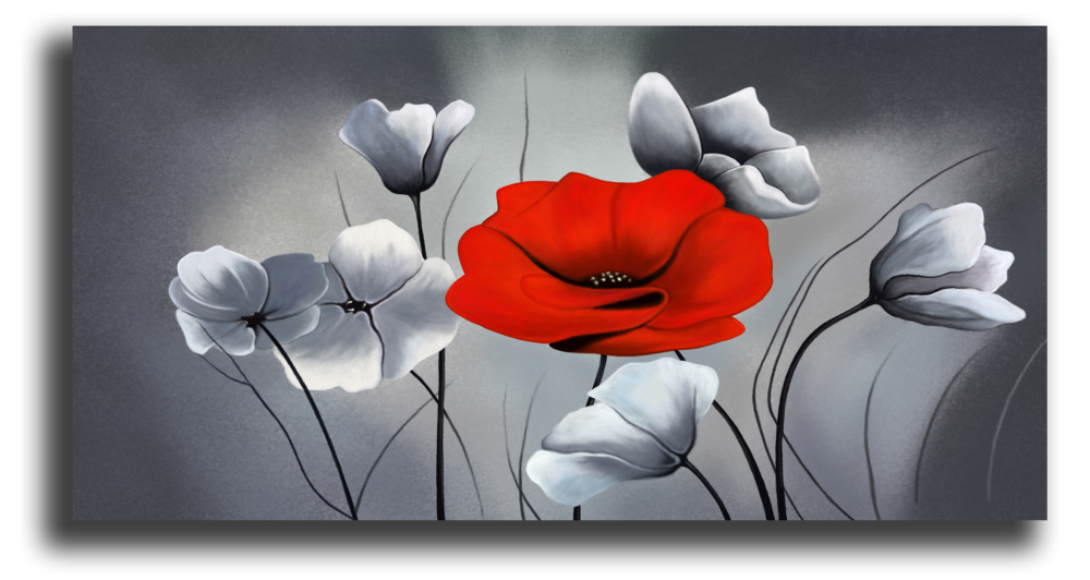 Картины для интерьера цветы