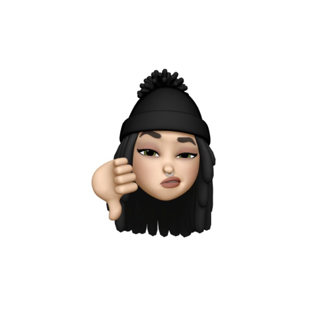 Мемоджи грустный