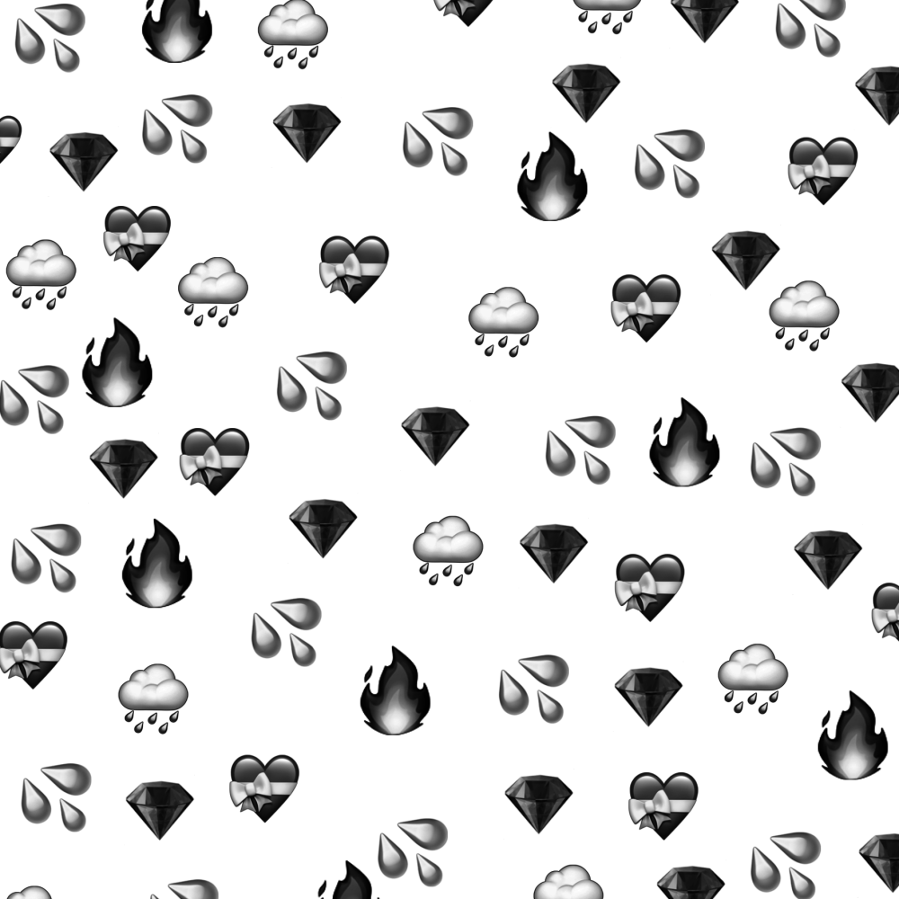 Фон сердечки черно белые