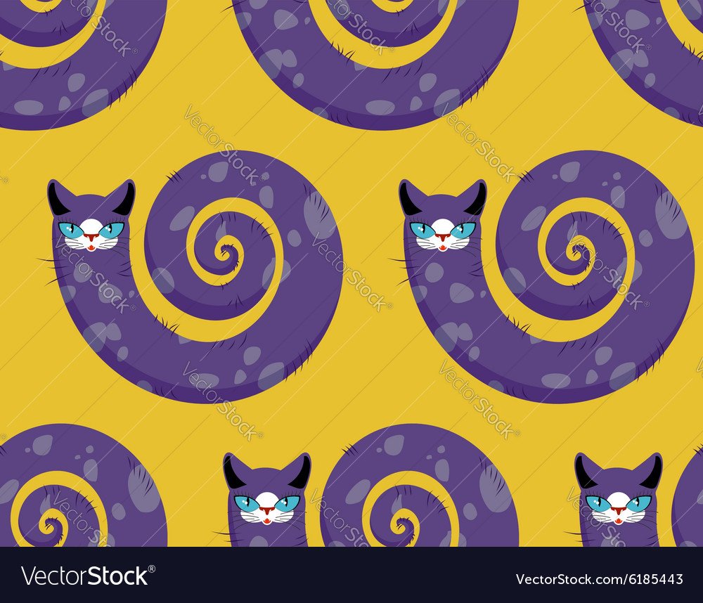 Коты Эстетика фиолетового